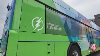 UB begins the switch to electric buses on campus