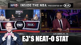 James Corden's Musical Edition of 'Who He Play For?' | EJ's Nea-O Stat of the Night