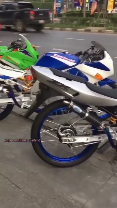 Siap meluncur ‼️modif ninja 2tax style thailand ‼️modifikasi ninja rr ‼️modif ninja rr