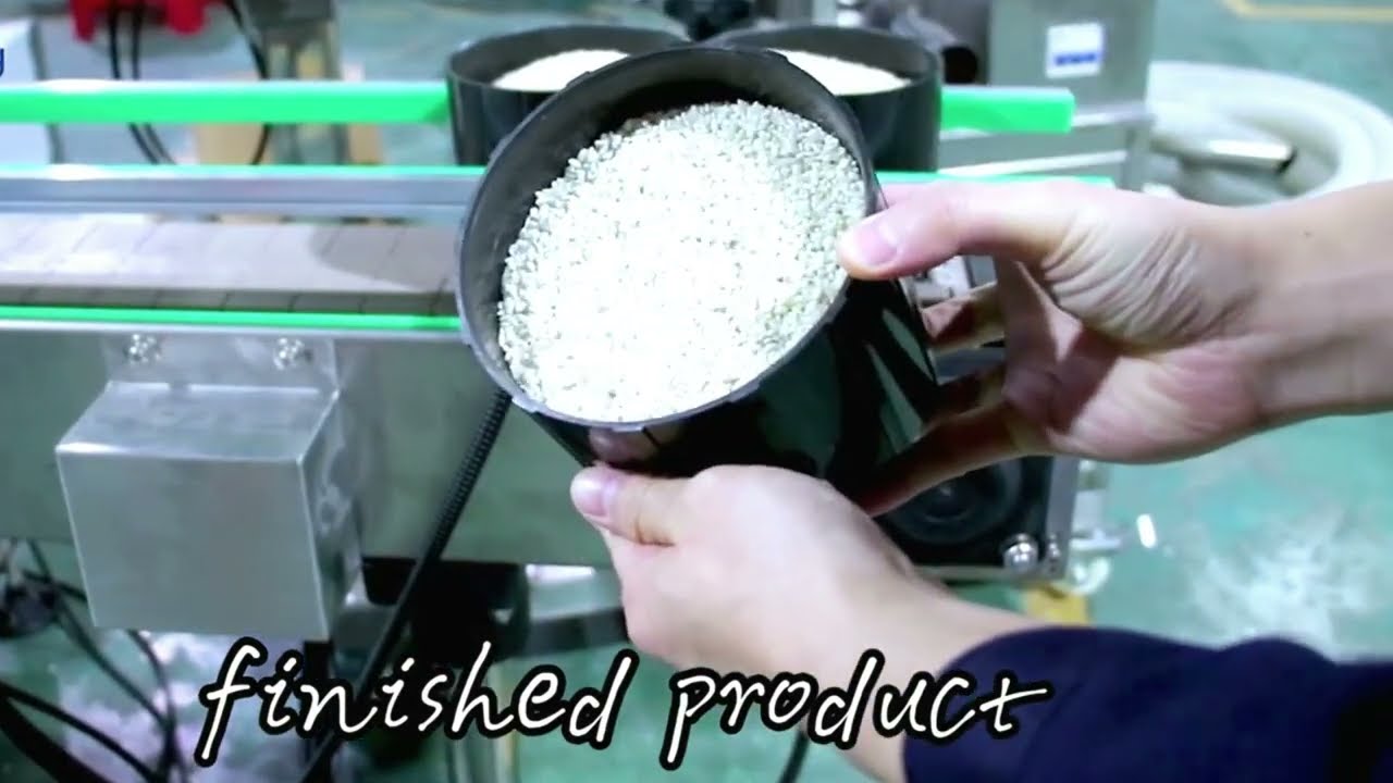 4 scales linear type filling machine with vacuum feeder for granules