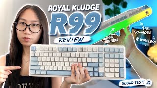 This 96% Keyboard Has A Light Bar (Royal Kludge R99)