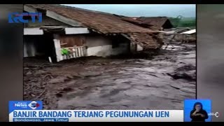 Banjir Bercdanur Lumpur Terjang Kawah Ijen  Sis 3001