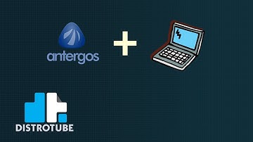 Installing Antergos Openbox On My Laptop