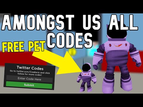 ALL ROBLOX AMONGST US CODES 