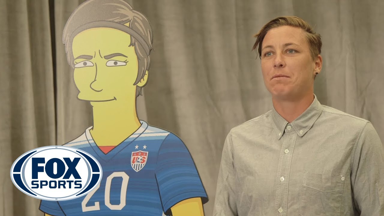 Alex Morgan, Abby Wambach and Christen Press get “Simpsonized”