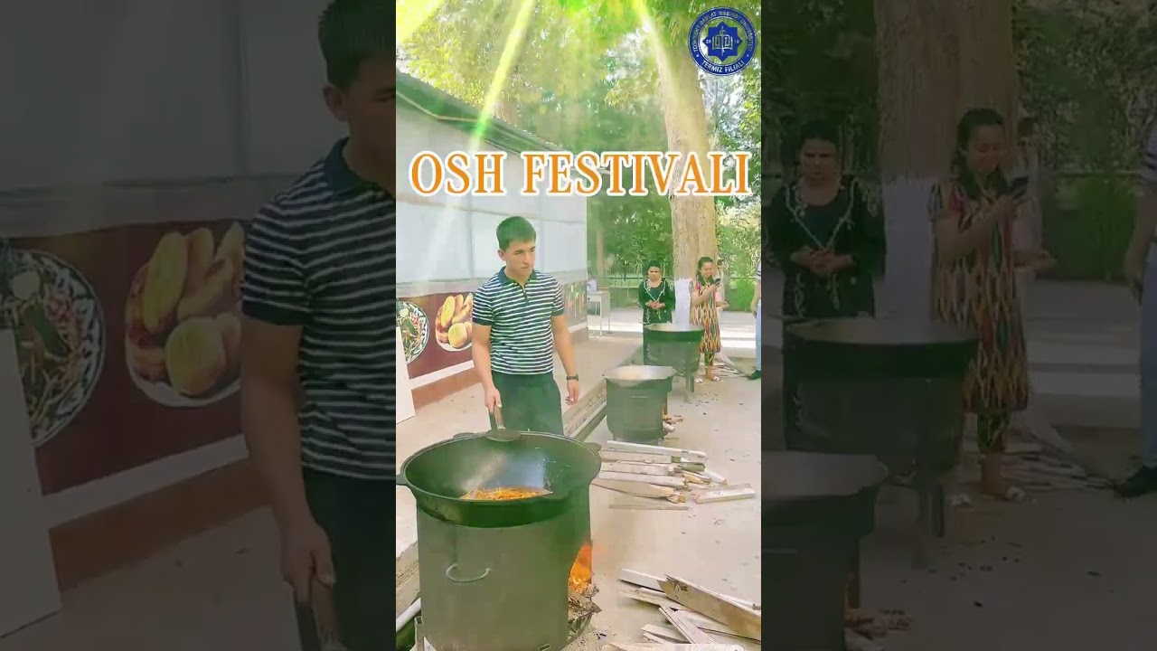 Osh festivali Toshkent davlat tibbiyot universiteti Termiz filiali