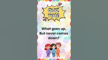 It Goes Up But Never Comes Down 🤯 | Viral Riddle Challenge | You’ll Never Guess This!