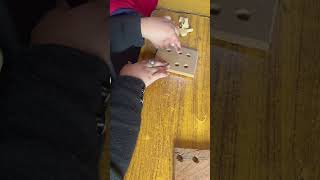 Explaining the concept of a Braille cell using a sixer #cutebaby #shorts #trend #youtube #you