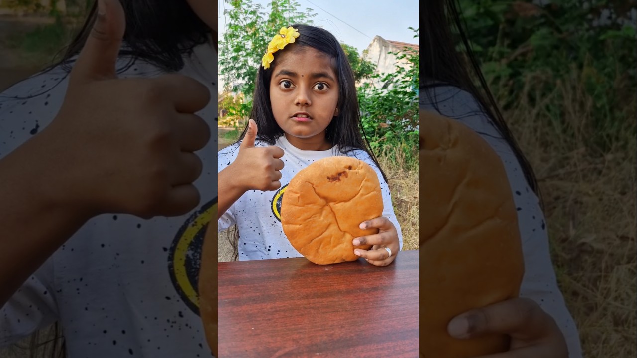 Bun eating Challange ahhh!! 👍😱Tom&Jerry 🤣DiyaIshwarya 