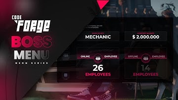 [ESX/QB] NEW! BossMenu with Stashes compatible with MultiJob  | FiveM