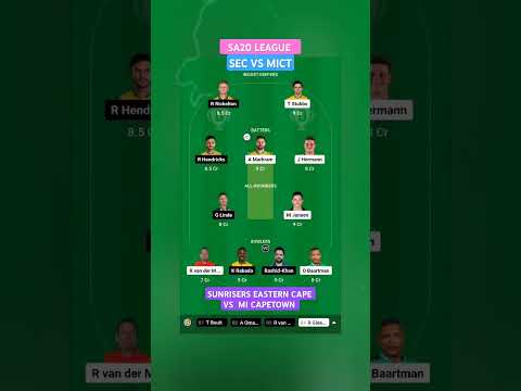SA20 first match