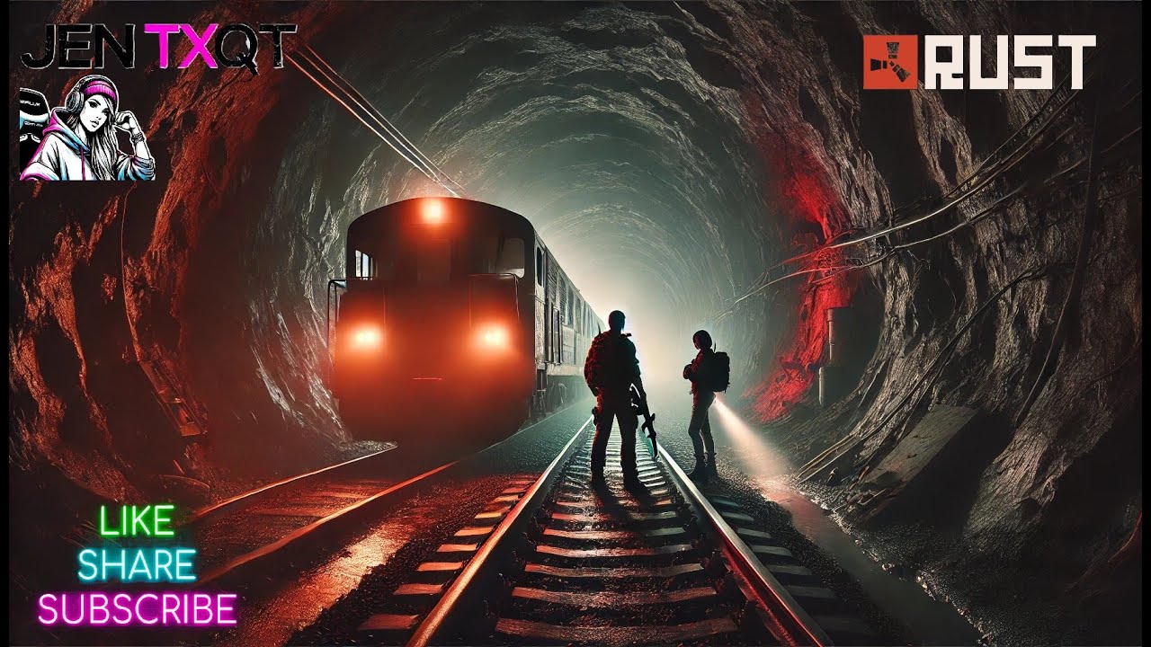 Rust - Underground tunnels with MajNMew!! - YouTube
