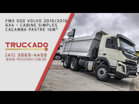 Volvo fmx 500 ano 2016 com julieta noma 4 eixos - Caminhões