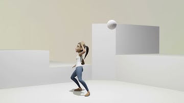 23 | Character being hit by something simple (ball) - 51 Great Animation Exercises