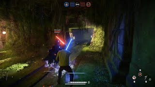 Battlefront 2 - Intense Lightsaber Duels #5 | Luke vs Vader | Season 2