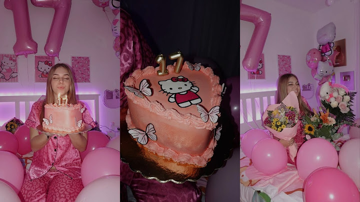 abriendo regalos de mi cumple