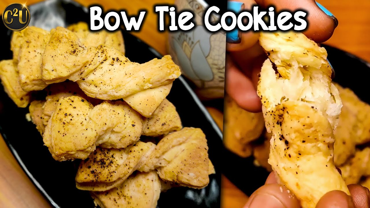 Bow Tie Cookies Bow Tie Pastry Cook Create Unbox C2U YouTube