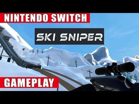 Ski Sniper Nintendo Switch Gameplay