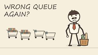 Why the Other Queue Always Looks Faster