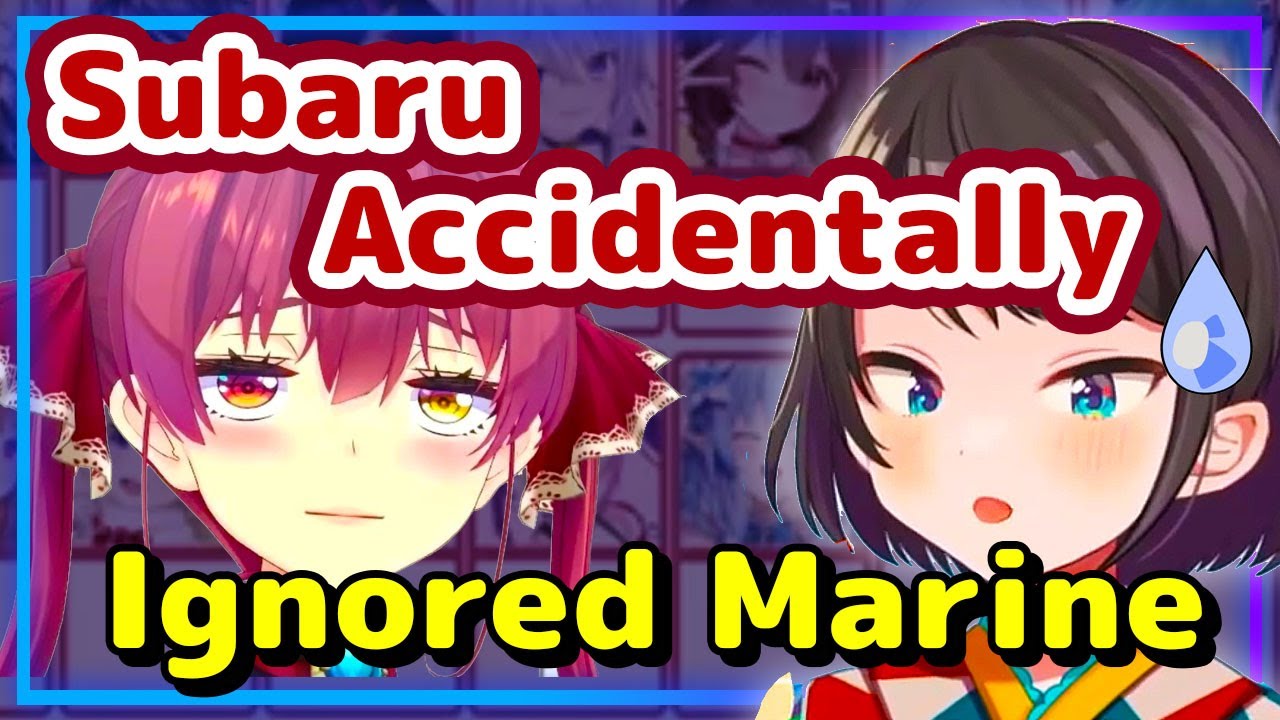 【ENG Sub】Oozora Subaru - Accidentally Ignored Marine's Message on Discord Chat and Is Sorry Shuba