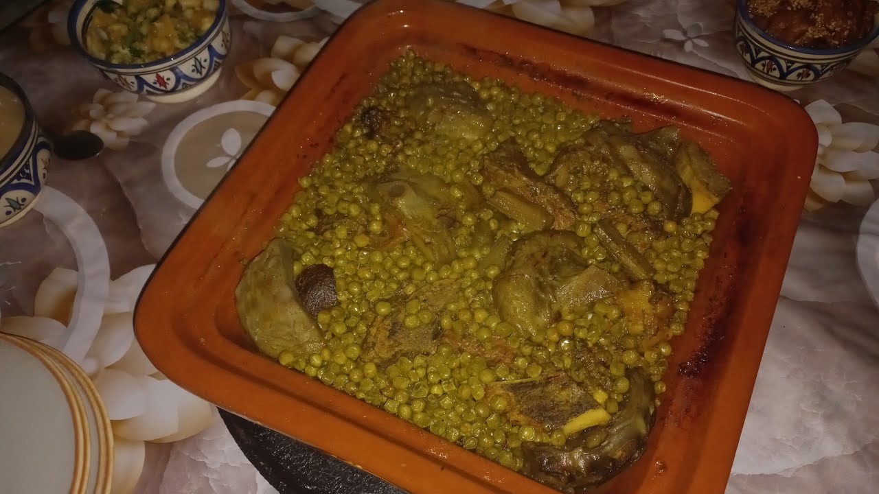 طاجين قوق وللحم لمائدة رمضان كريم المبارك بطريقة سهلة وشهية المذاق 