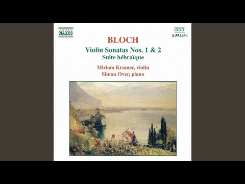 Violin Sonata No. 1: Agitato