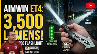 Don't Buy an EDC Flashlight Until You See THIS : Aimwin ET4 screenshot 2