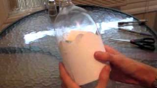 Gyroscopic soda bottle glider tutorial - a fun DIY toy!
In this video, I teach you how to turn an empty soda bottle into a surprising little flying toy that can be thrown very long distances. My friends and I are new at throwing it these, but I hear that people have thrown similar contraptions as far as two football fields! Buy yourself some soda and try it out!
Thanks Ben Lichtner and James Austin for letting me tape their throwing skills! Gyroscopic soda bottle glider tutorial - a fun DIY toy!