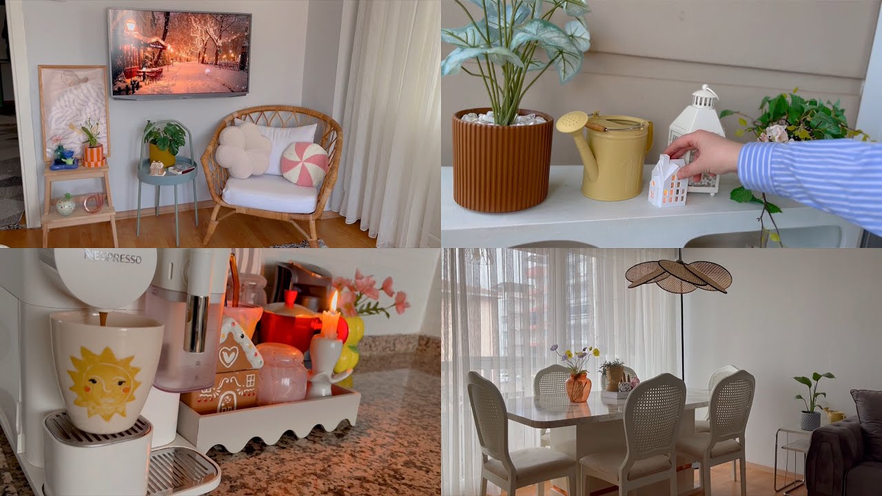 Преобразите атмосферу своего дома без лишних затрат | Эстетические уголки и органайзер для дома 🕯️