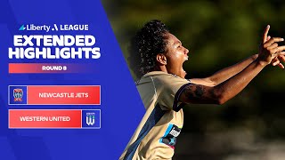 Newcastle Jets v Western United FC - Extended Highlights | Liberty A-League 2023-24 | Round 08