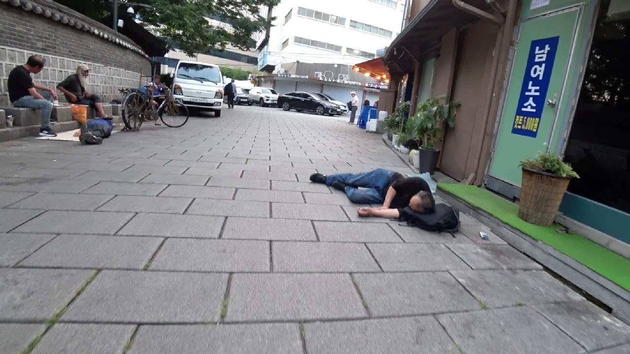 Суровая реальность центра Сеула 🇰🇷