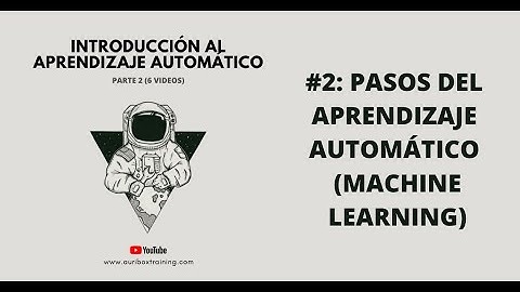 Ciencia de Datos (Aprendizaje Automático) #2: Pasos del Aprendizaje Automático (Machine Learning)