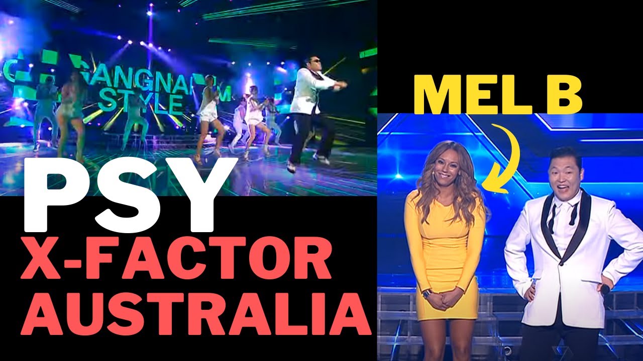 Psy on X-factor Australia 16 Oct 2012 (싸이 호주 공연)