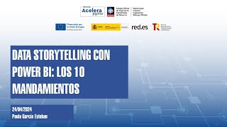 #OficinasAceleraPyme WEBINAR: Data Storytelling con Power BI: los 10 mandamientos