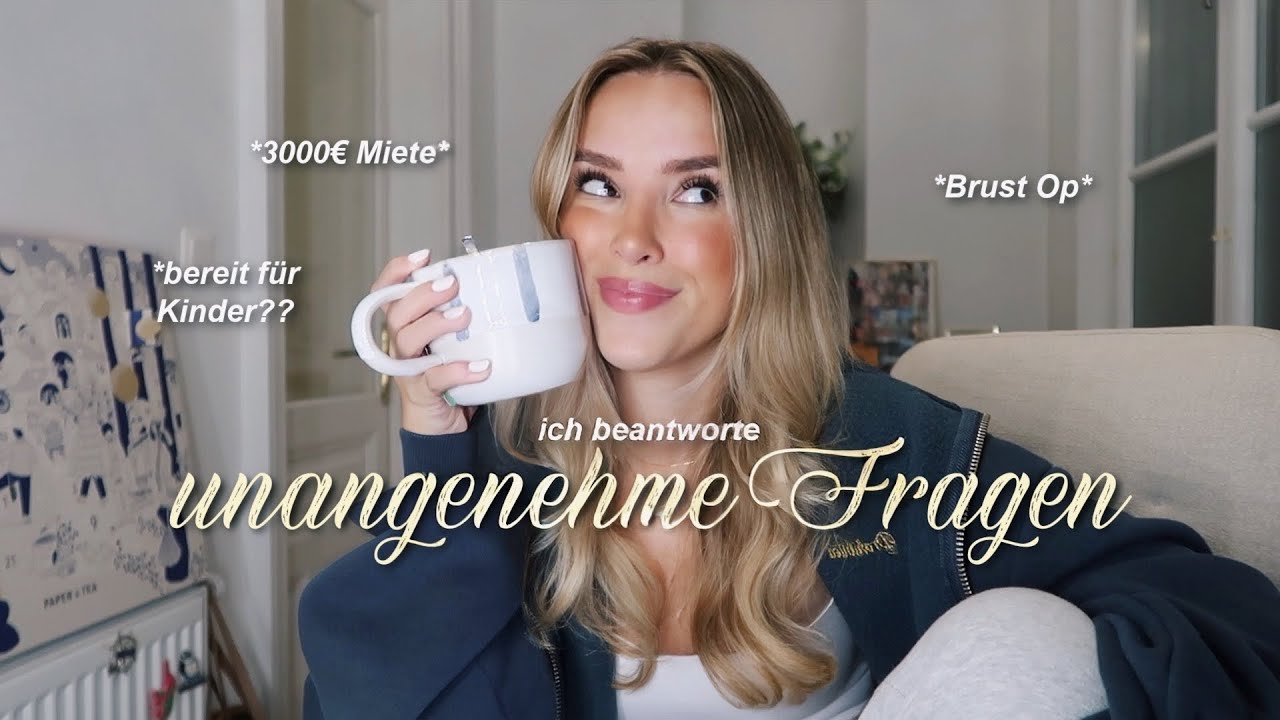 ich beantworte unangenehme Fragen & *vlog //Hannah