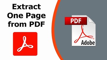 How to extract one page from a PDF and save it using Adobe Acrobat Pro DC 2022