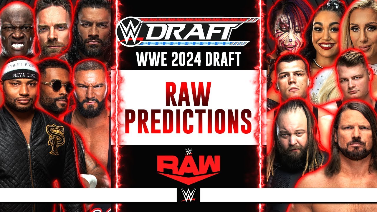 WWE Draft 2024 Raw Predictions YouTube