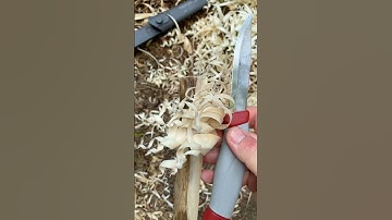 S#0106 ⚡ Morakniv HighQ Feather Stick Making Fuzz Stick Featherstick Curles Feathersticking Test