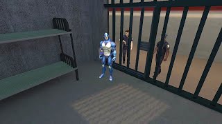 Hero In The Jail 😂  Rope Hero Vice Town - Gameplay Walkthrough screenshot 5