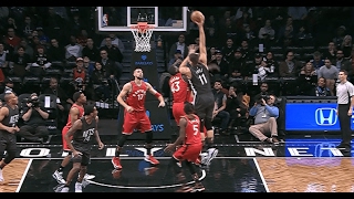 Brook Lopez Throws Down Statue of Liberty Dunk | 2.5.17