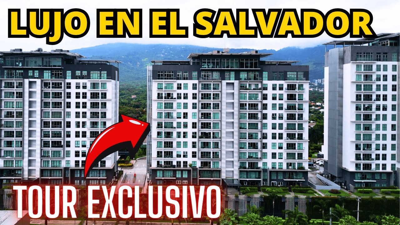 ¿CÓMO VIVEN los RICOS en EL SALVADOR? Tour por un Apartamento de LUJO 🇸🇻💎