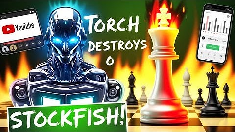 Torch vs Stockfish 16 | Episch koningin-offer in Pirc-verdediging | Schaakengine-gevecht 2025