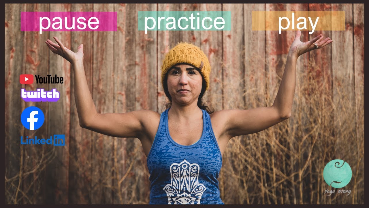 Pause + Practice + Play: 10-Minute Grounded Vinyasa Flow
