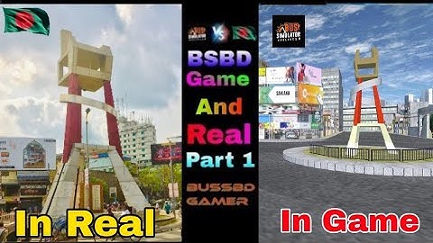 Bus Simulator Bangladesh And real life BSBD Game real life Part 1