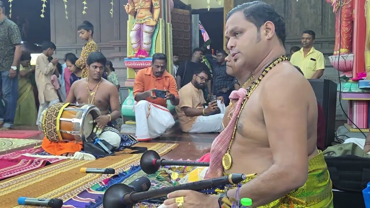 Alaypayuthe by Balamurugan Nadaswaram live at Perumal Temple Subang, Malaysia on October 5th, 2024