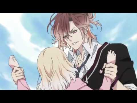 Diabolik Lovers || Yuma and Yui Bite Scene || Eng Sub