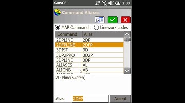 Carlson SurvCE Tutorial: Customizing Command Aliases