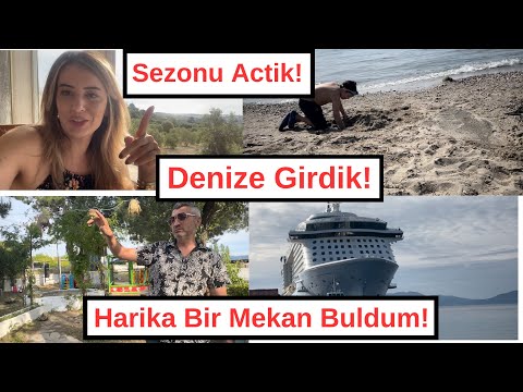 Deniz Manzarasi Esliginde Yemek! Kusadasi Vlog! Son Gunler!Denize Gittik! #hollandadanatesailesi