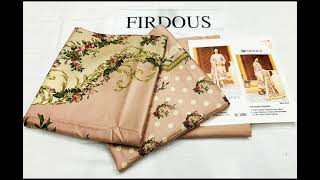 Firdous linen 3 piece 100% original RS 2400