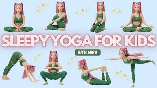 Sleepy Yoga For Kids Calm Night Routine With Kpop Mira